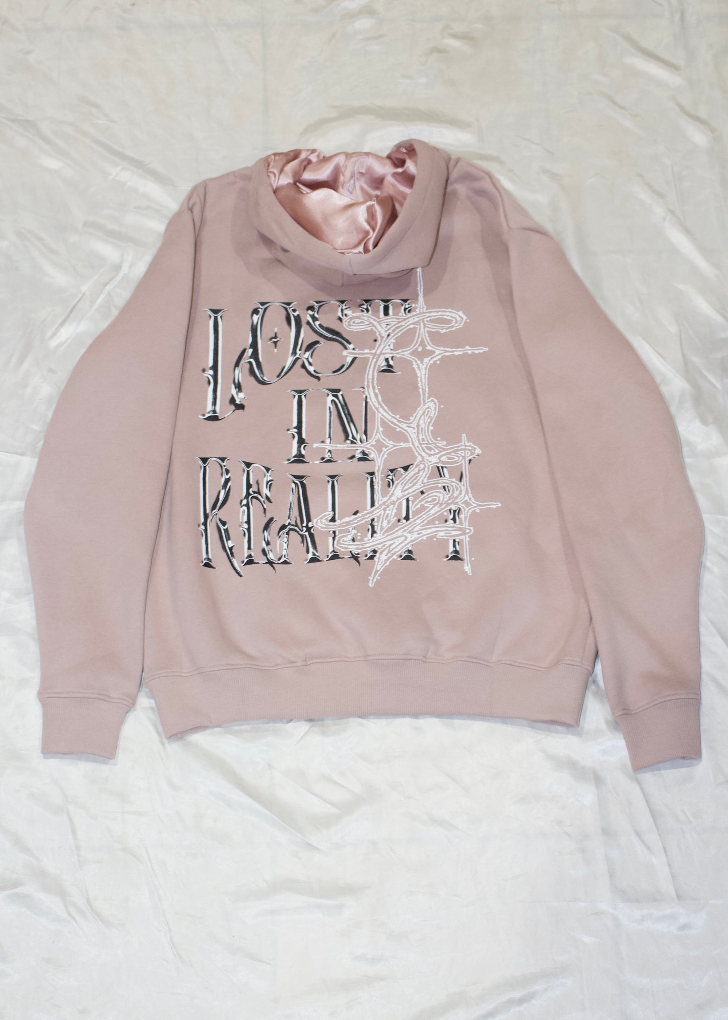 Euphoric Collection: Dusty Pink Embroidered Hoodie