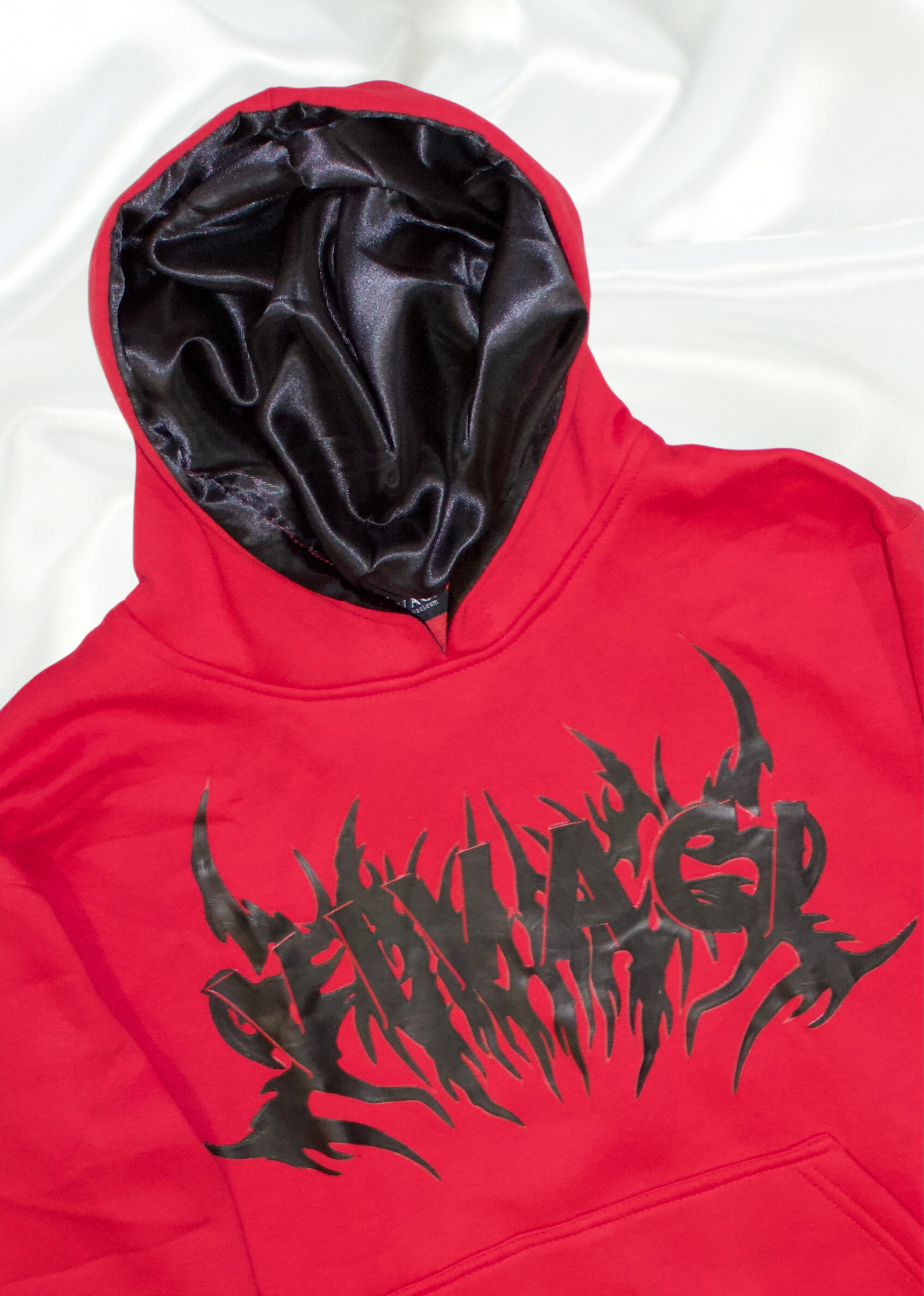 Revenge black discount and red hoodie