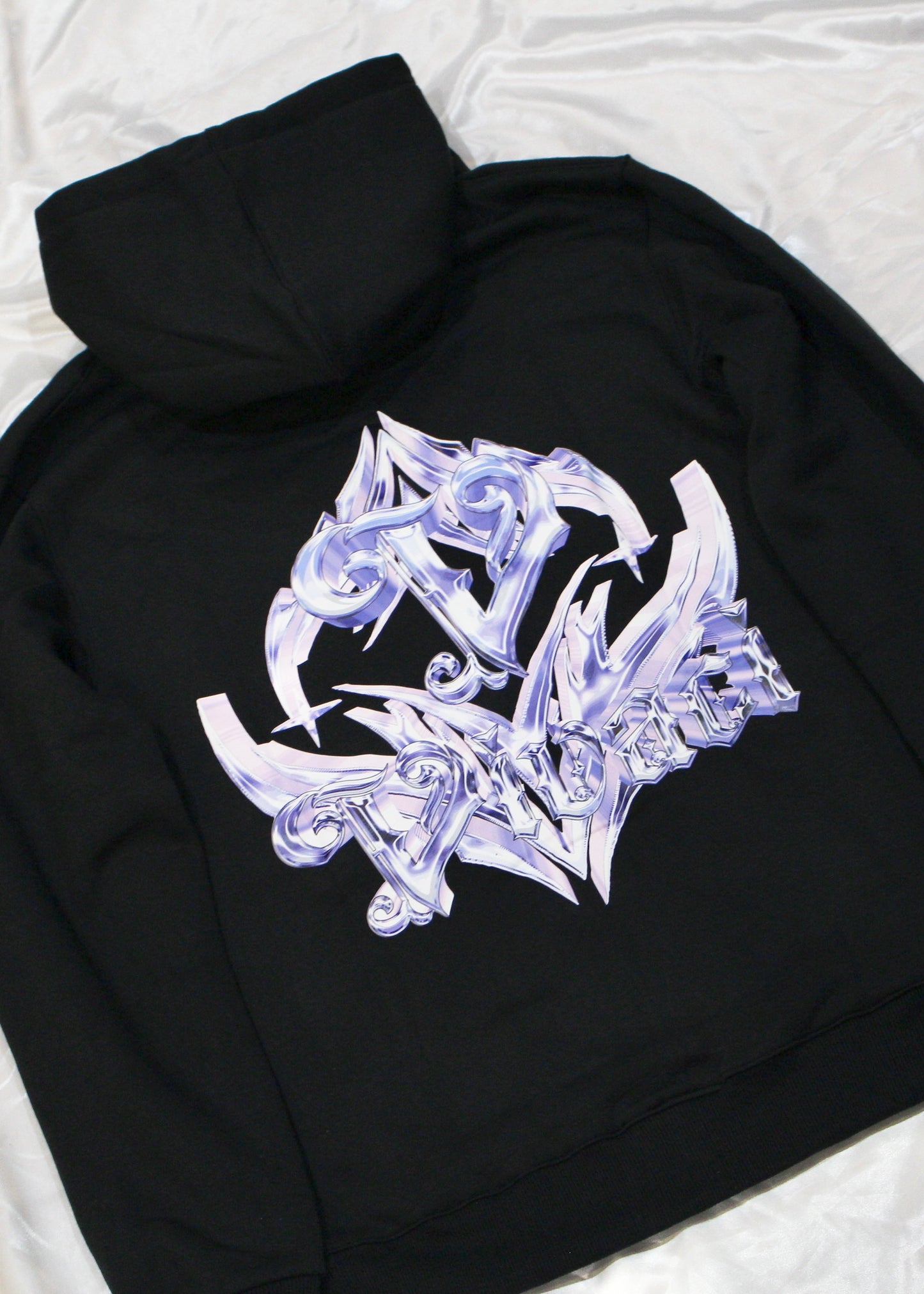 Allure Collection: Purple Rhinestone Zip Up Hoodie
