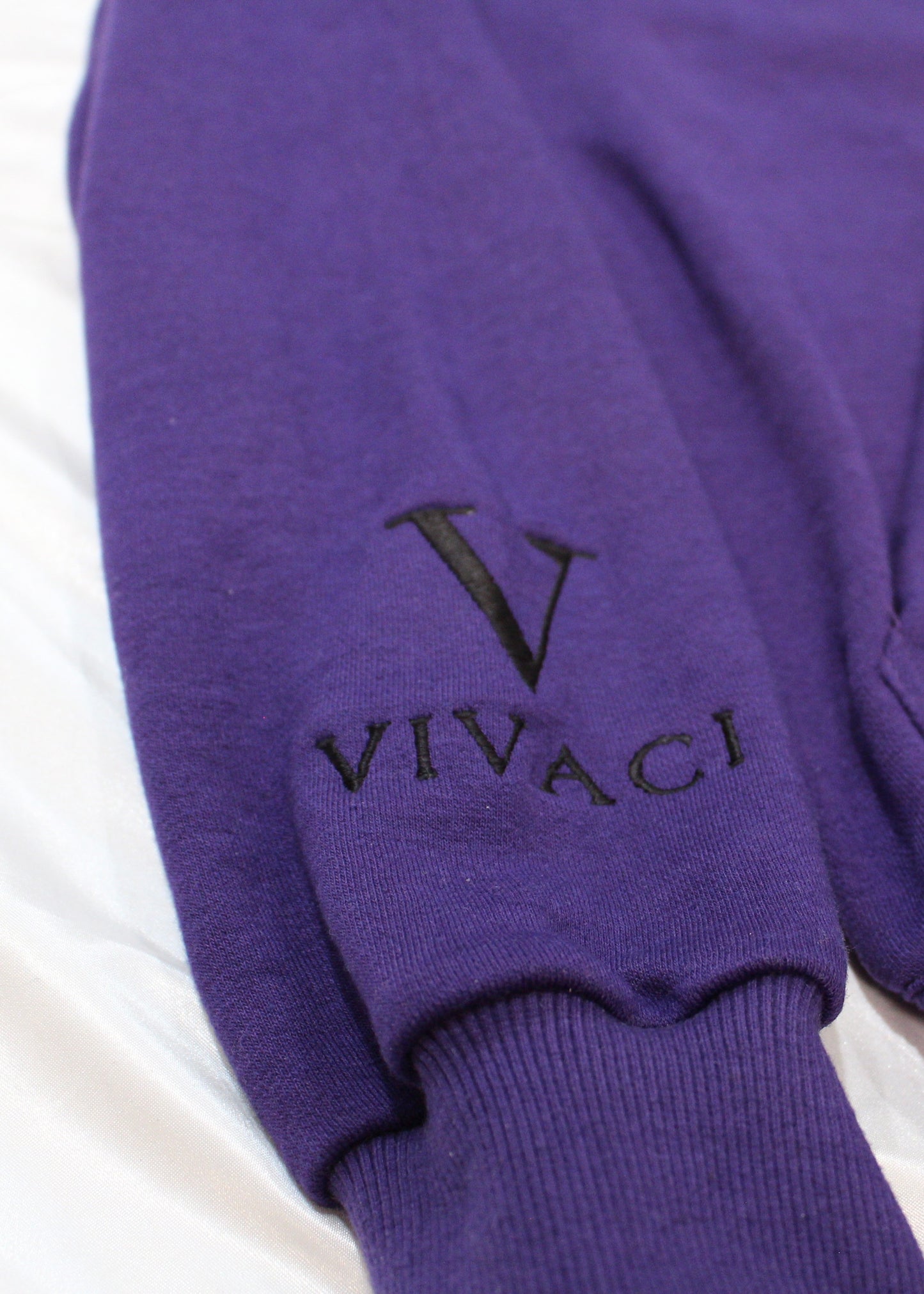 Purple/Black Split Color Hoodie