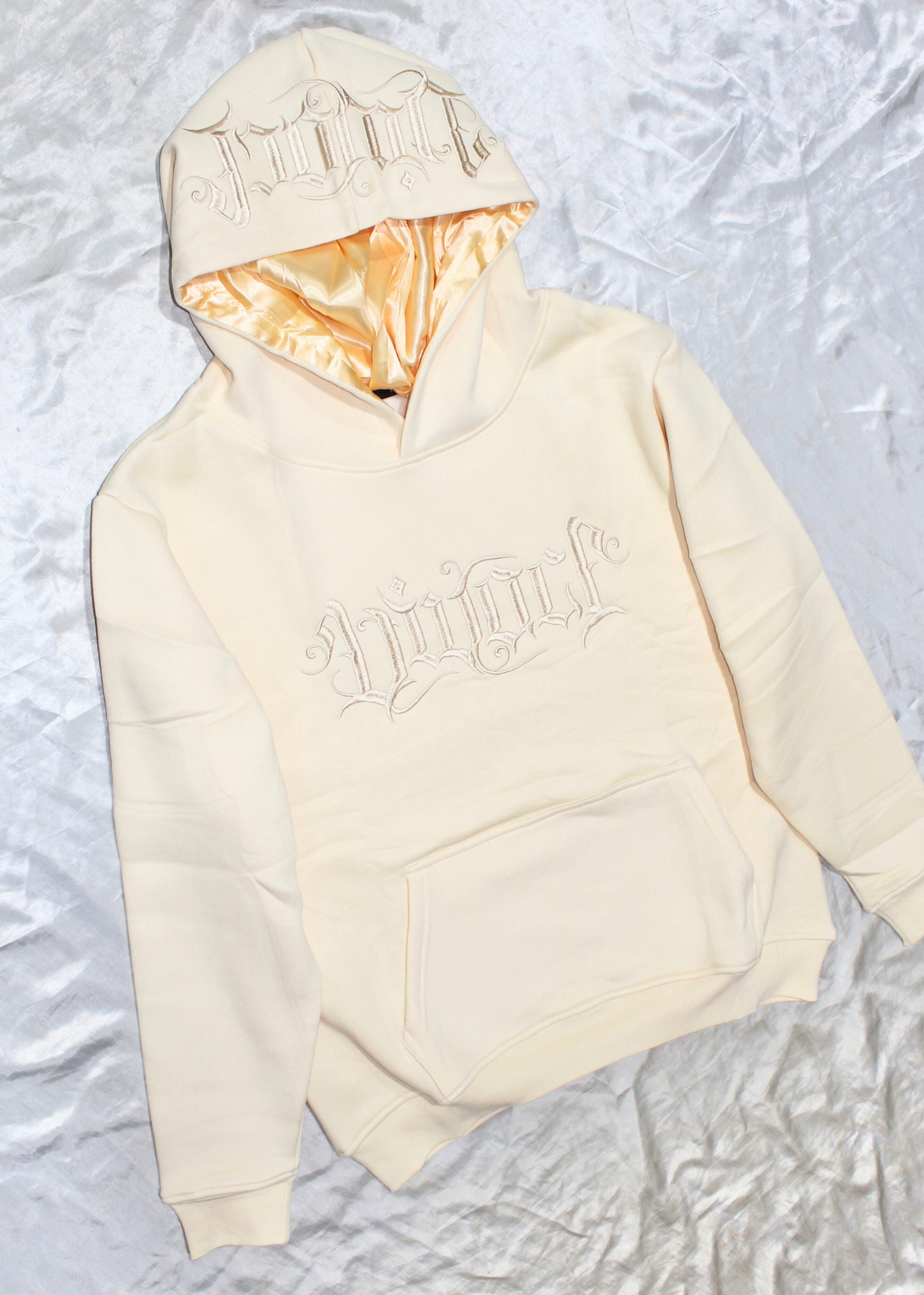 [NEW] Euphoric Collection: Cream Embroidered Hoodie