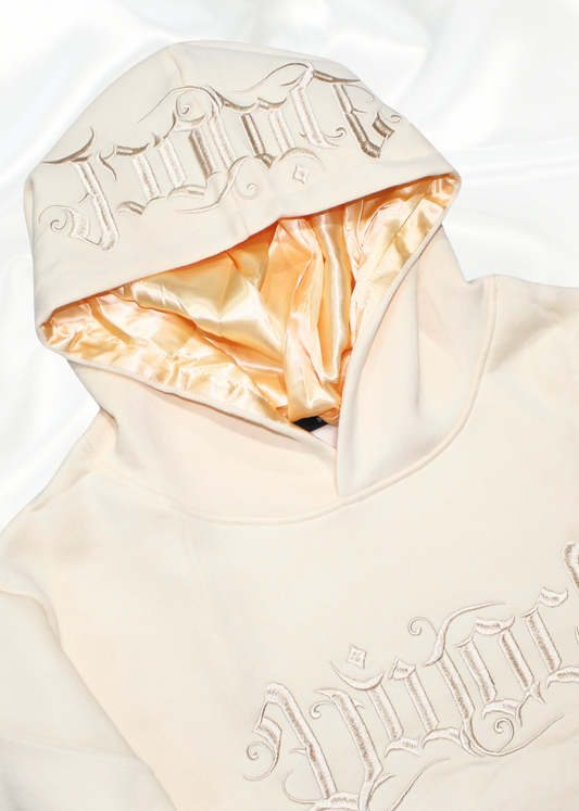 [NEW] Euphoric Collection: Cream Embroidered Hoodie