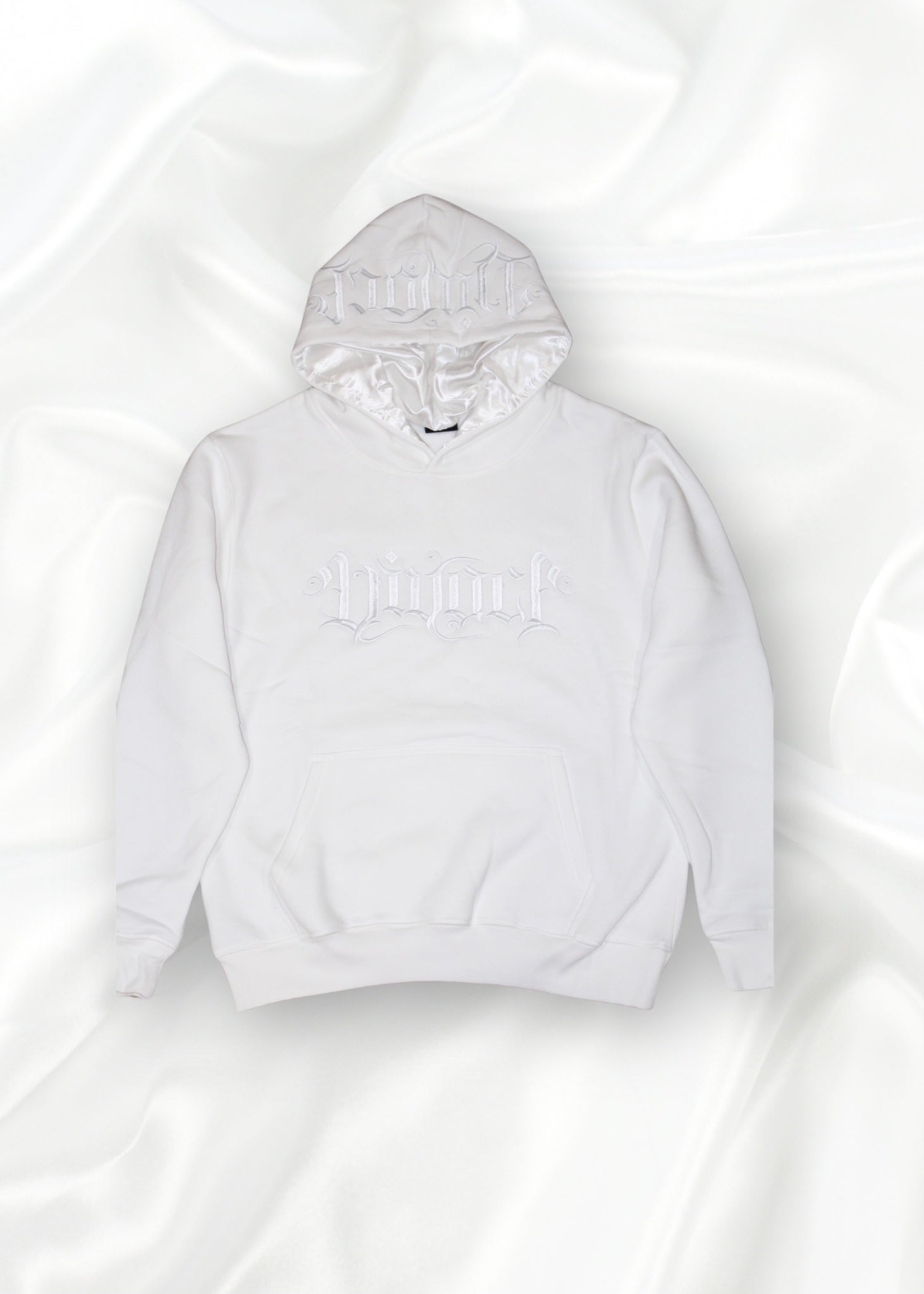 NEW] Euphoric Collection: White Embroidered Hoodie – VIVACI