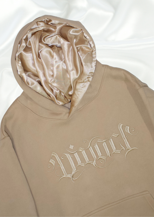 Euphoric Collection: Sand Embroidered Hoodie